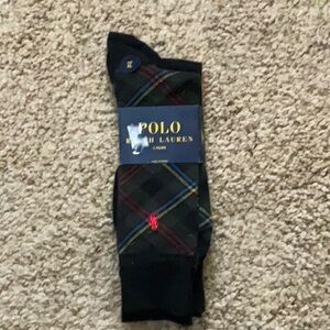 Polo by Ralph Lauren Men's Black Socks
